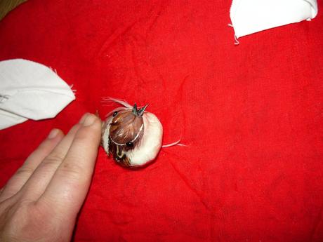 165.karnevalový kostým -muchotrávka ,