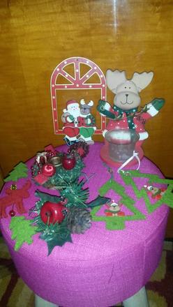 Set vianočných dekorácií,