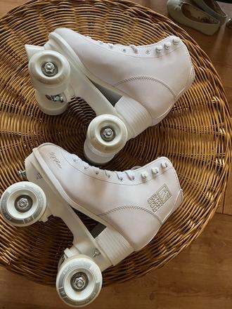 Detské dvojradové kolieskové korčule krf veľ. 33, 33