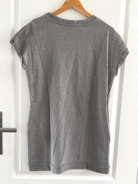 Calvin klein jeans šedé mikinové šaty/tunika veľko, calvin klein,m