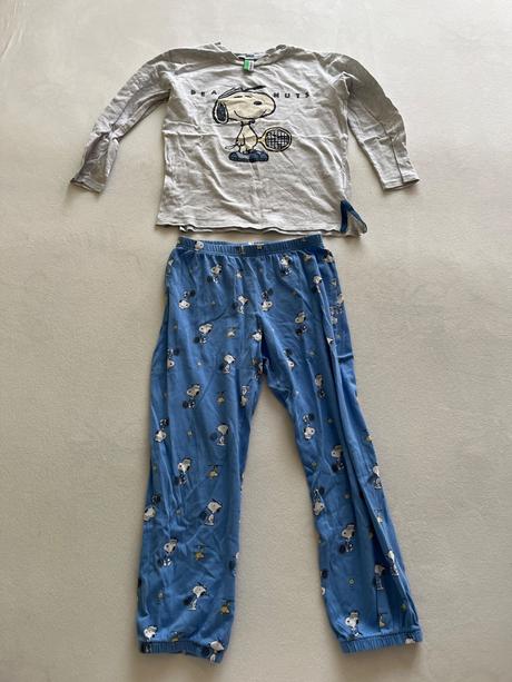 Pyzamo komplet snoopy benetton 120 cm, benetton,122