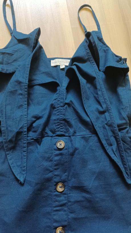 Tmavomodré šaty, f&f,34