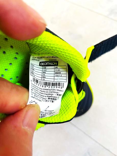 Tenisky na suchý zips, kipsta,30