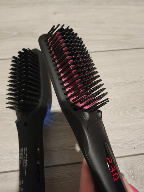 Žehliace kefy s digitálnym displejom, 