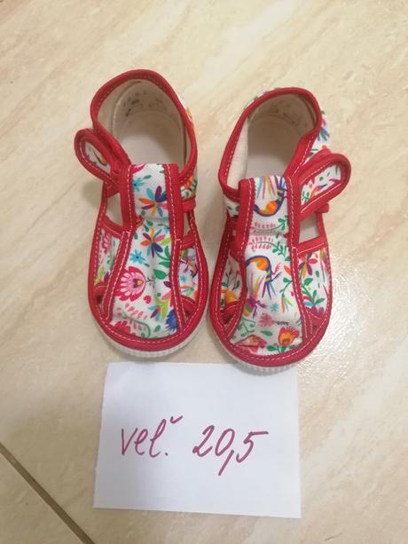 Papučky 20,5, 20