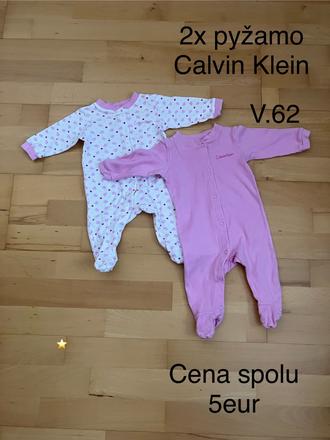 2x pyžamo, calvin klein,62