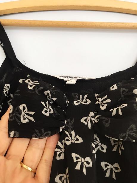 Top/blúzka na ramienka, new look,xs