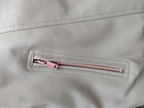 Dámska koženková bunda, gate,l