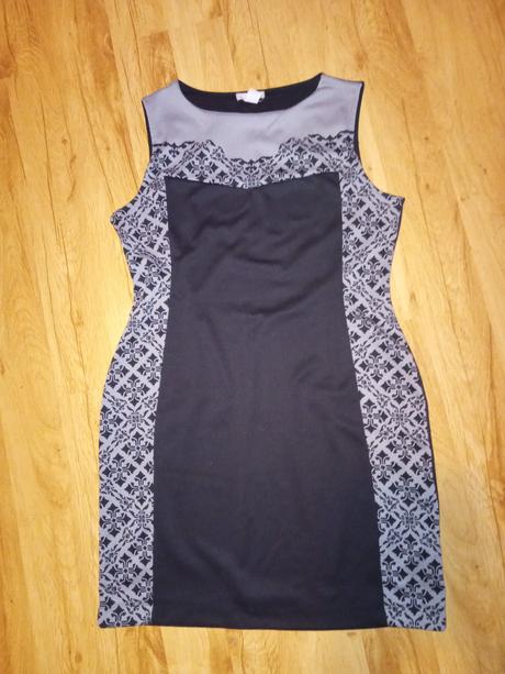 Puzdrove saty, h&m,l