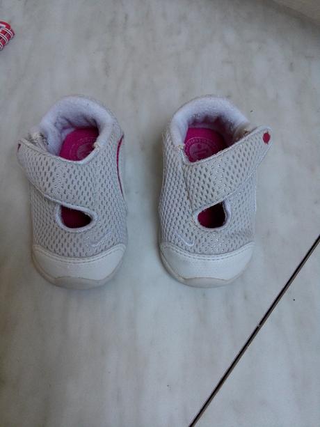 Topánocky nike, bielo sedoruzove vel. 18,5 -9cm, nike,18