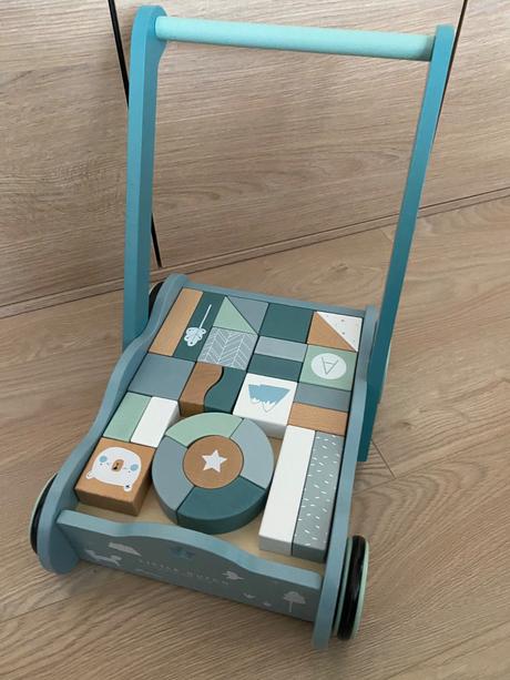 Vozík s kockami litlle dutch, 