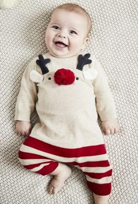 Vianočný pletený overal next veľ. 6-9 mes., 74