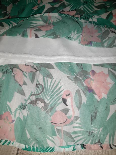 Šaty dážďový prales, h&m,140