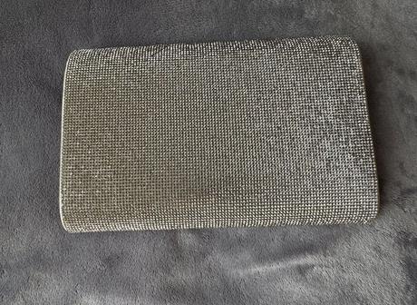 Aldo kabelka s kamienkami a striebornou retiazkou, aldo