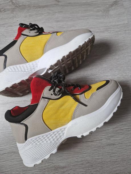 Dámske farebné sneakers tenisky, 37