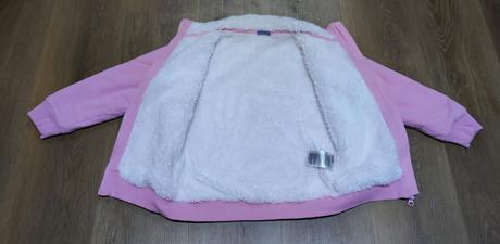 Dievčenská hrubá mikina veľkosť 110/116, lupilu,110