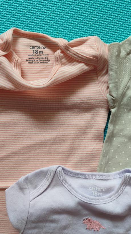 Body dlhý rukáv, carter's,80 / 86
