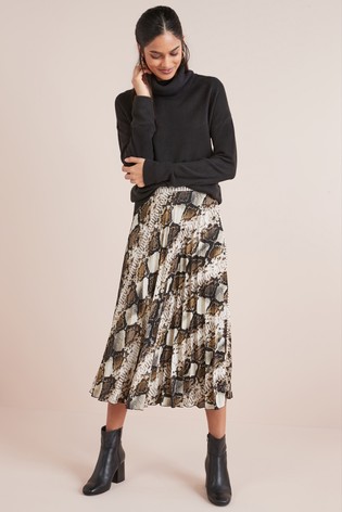 Sukňa so zvieracím vzorom, next,l