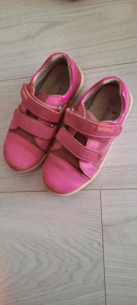 Ružové topánočky protetika č.28, protetika,28