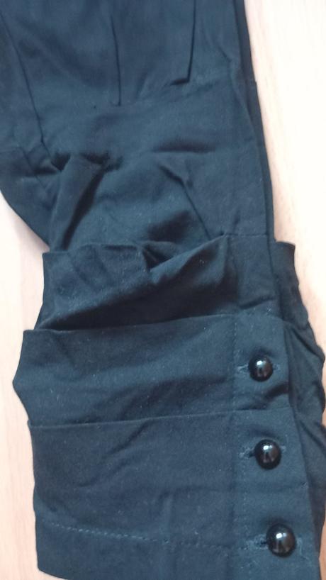 Čierne tenké nohavice, m