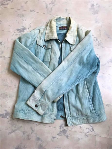 Manchestrová bunda do pásu, xl