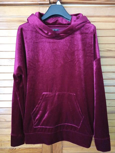 Satenova mikina s kapucnou cropp, s