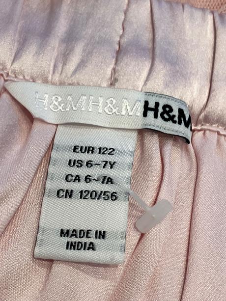 Dievčenská tylová sukňa h&m (122), h&m,122