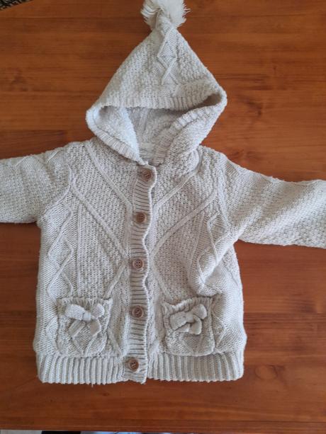 Oteplený svetrík 12m-18m, f&f,92