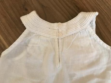 Krasne tricko h&m zdobene krajkou na prsiach, h&m,86