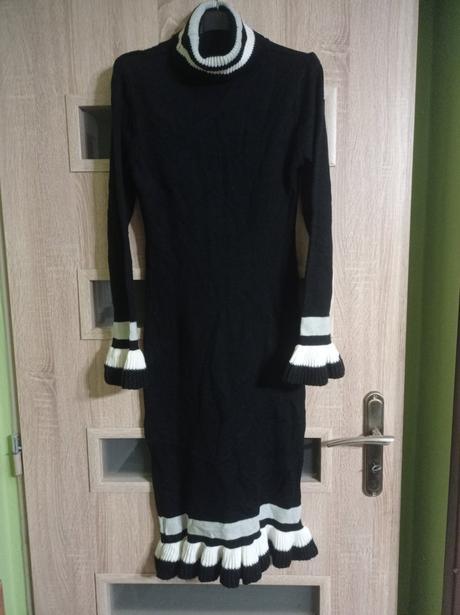 Pletené šaty, s