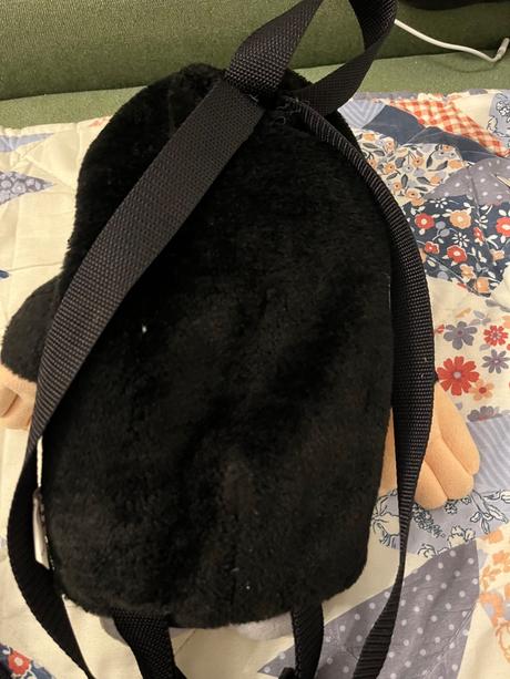 Malý plyšový ruksak krtko,