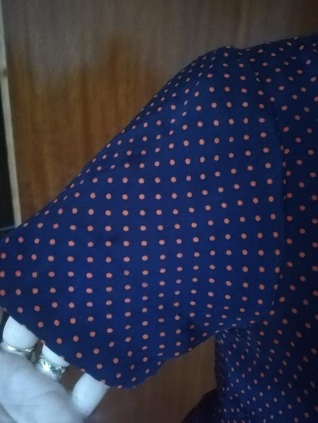 Bodkovaná blúzka, vero moda,m
