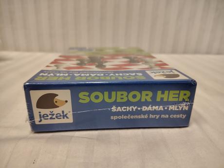 Súbor hier šachy-dáma-mlyn (efko), nové vo fólii, 