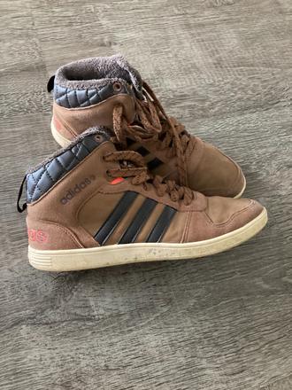 Zateplene topanky adidas, adidas,37