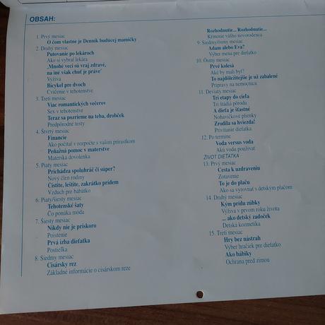 Denník budúcej mamičky, 