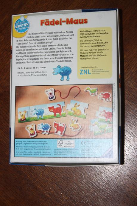 Hra fädelmaus - od 2,5 roka, 