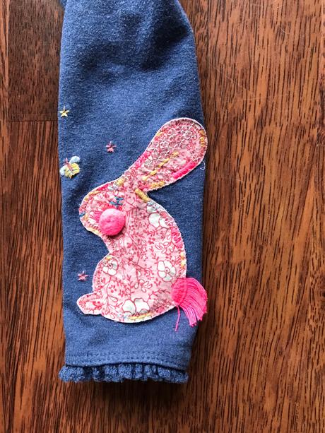 Legíny zo zajačikom na 5-6 rokov, next,116