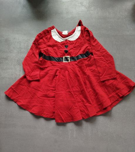 Vianočné šaty, h&m,62