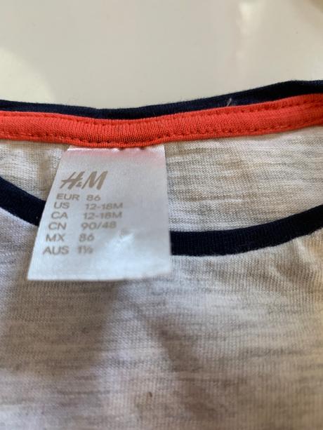 Trička č. 86, h&m,86