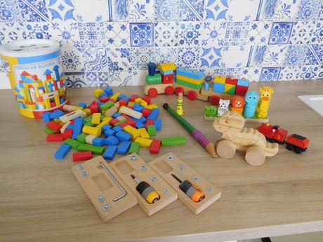 Drevené hračky pre dieťatko,, 