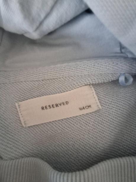 Krasna mikina nebíčkova farba top stav 1x oblece, reserved,164