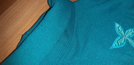 Tyrkysový sveter, xl