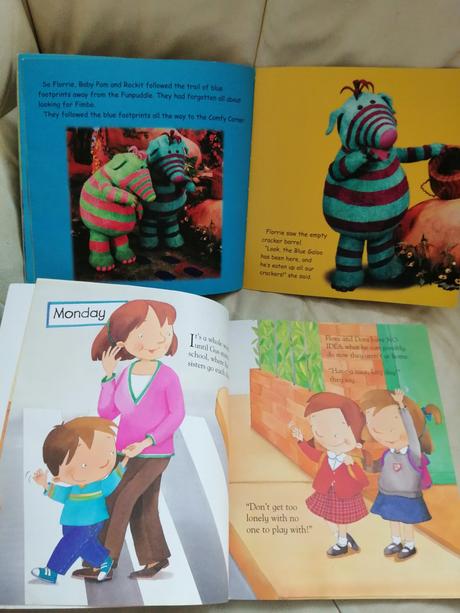 Detské knižky v aj,