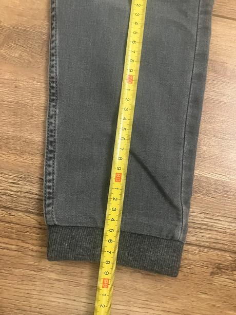 Mäkké elasticke tenšie rifle, h&m,158