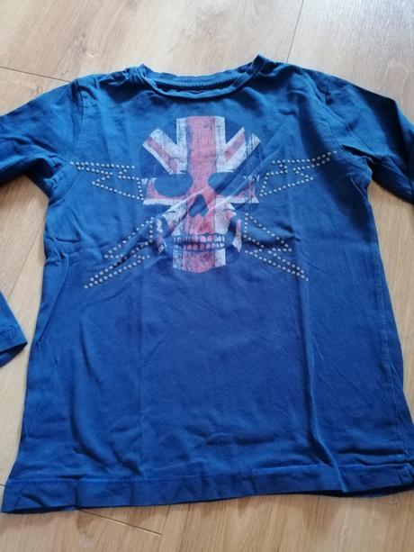 Modré tričko, zara,110
