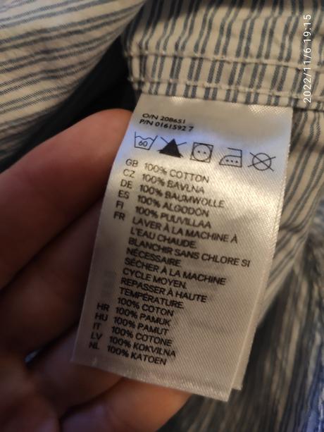Košeľa, h&m,86