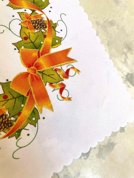 Vianočné anglické prestieranie, 