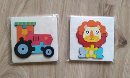 Detské puzzle - lev,