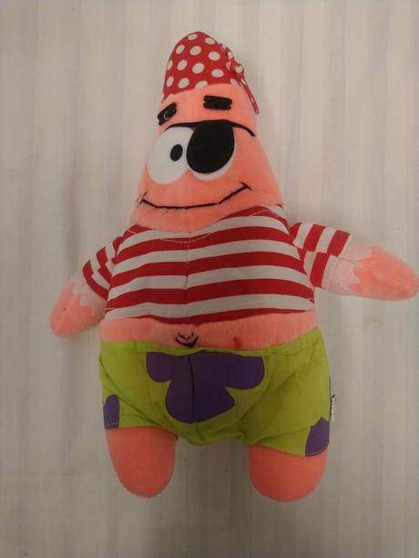 Plyšový spongebob patrick, 35 cm,