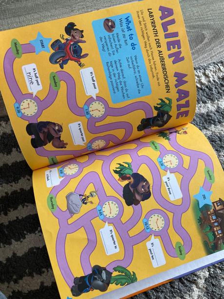 Disney's magic english mit cd my day mein tag, 